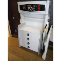 Комод білий з серії Автомобільні пристрасті